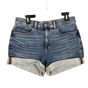 J Crew‎ High Rise Jean Shorts Women 29 Casual Everyday Utility Summer Fit